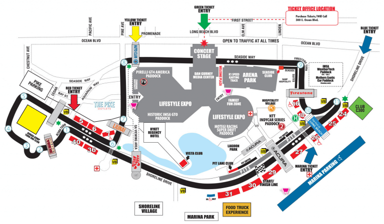 2023 LONG BEACH GRAND PRIX Travel Packages US Agent   Long Beach Grand Prix Map Website 768x449 